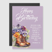 Philippians 4:8 Christian Birthday Greetings (正面/裏面)