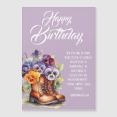 Philippians 4:8 Christian Birthday Greetings (正面)