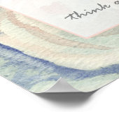 Philippians 4 8 Whatever Things Are True Oysters ポスター (角)