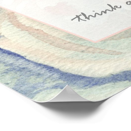 Philippians 4 8 Whatever Things Are True Oysters ポスター (角)