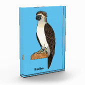 Philippine eagle bird cartoon illustration フォトブロック (左)