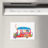 Philippine Jeepney by Robert Alejandro Magnet  マグネット (インサイチュ (食洗機))