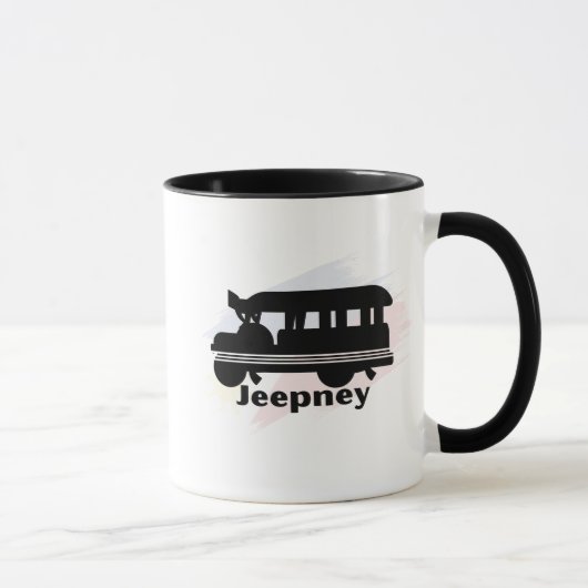 Philippine Jeepney Mug Iconic Pinoy Ride Coffee マグカップ (右)