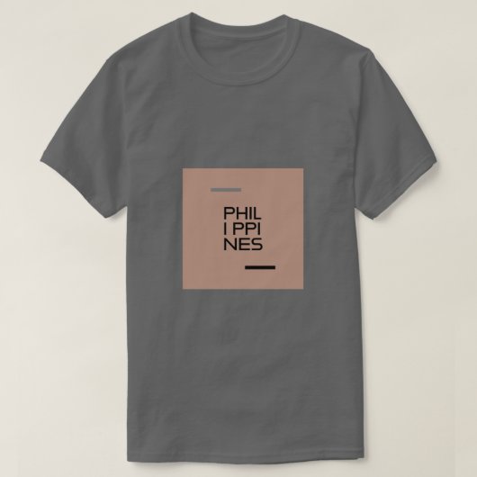Philippine T-Shirt Tシャツ (デザイン正面)