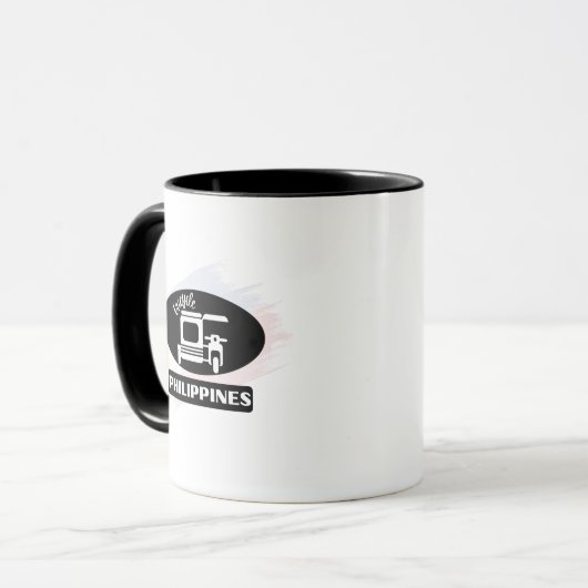 Philippine Tricycle Mug Pinoy Pride Philippines マグカップ (正面左)