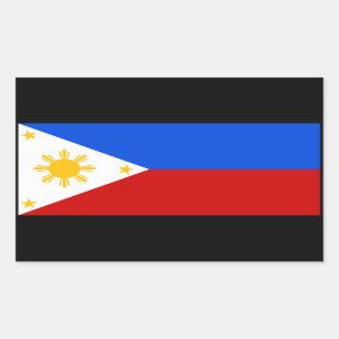 Philippines 長方形シール