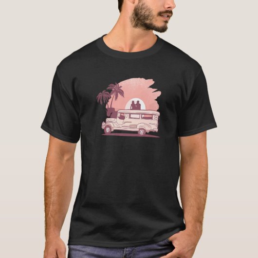 Philippines Filipino Bus Transportation Car Mabuha Tシャツ (正面)