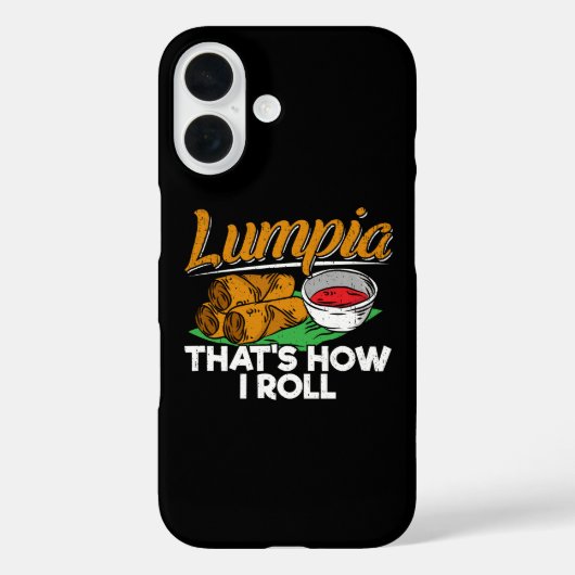 Philippines Filipino Lumpia Food Quote Case-Mate iPhoneケース (裏面)