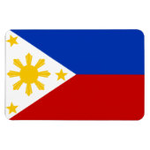 Philippines Flag マグネット (横)