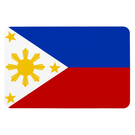 Philippines Flag マグネット (横)