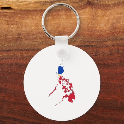 Philippines flag on the map キーホルダー (裏面)