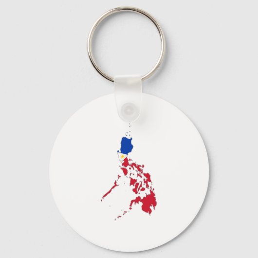 Philippines flag on the map キーホルダー (裏面)