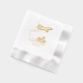 Philippines Passport 箔ナプキン (左)