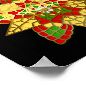 Philippines Pilipinas Filipino Christmas Parol Xma ポスター (角)