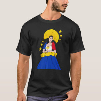 Philippines Pinay Filipina Filipiniana Proud Woman Tシャツ