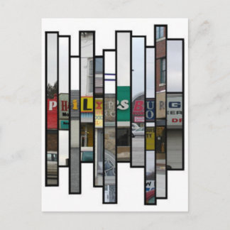 Philipsburgの郵便はがき ポストカード