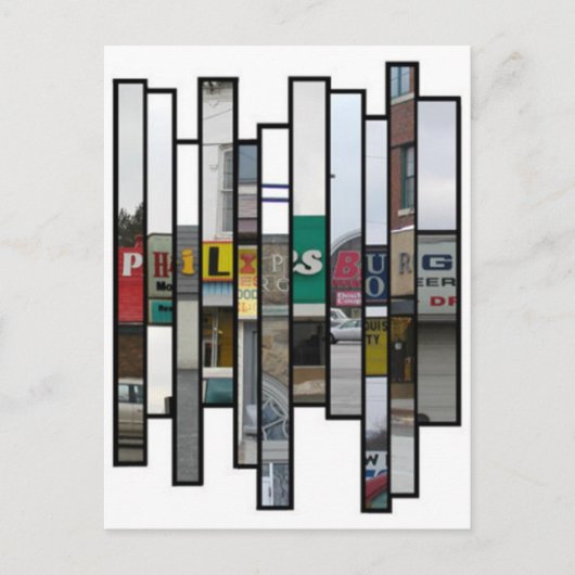 Philipsburgの郵便はがき ポストカード (正面)