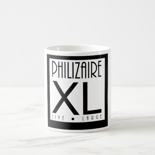 Philizaire XLのマグ コーヒーマグカップ (中央)