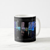 Phillip - 3Dの一流のPhillipはつきます(Photogra コーヒーマグカップ (正面右)