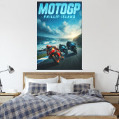 Phillip Island MotoGP Australian Grand Prix 2024 キャンバスプリント (インサイチュ (寝室))