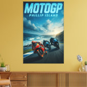 Phillip Island MotoGP Australian Grand Prix 2024 キャンバスプリント (インサイチュ (リビング))