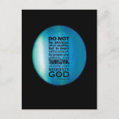 Phillipiansの4:6 ポストカード (正面)