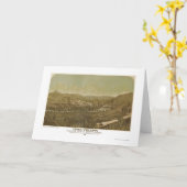 Phillippi, WVパノラママップ – 1861 カード (黄色い花)