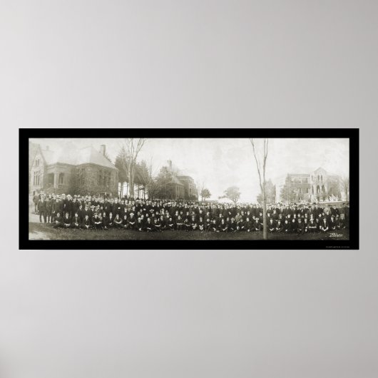 Phillips Academy Andover写真1903 ポスター (正面)