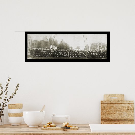 Phillips Academy Andover写真1903 ポスター (キッチン)