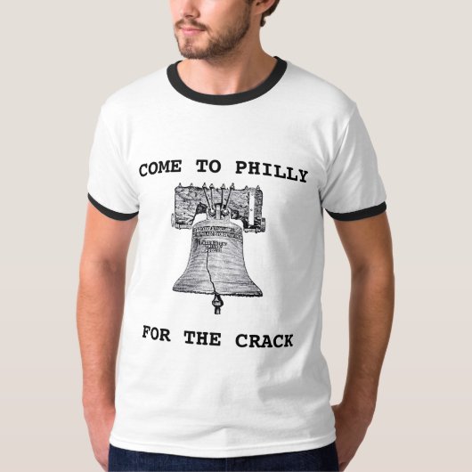 Phillyに来られる… Tシャツ (正面)