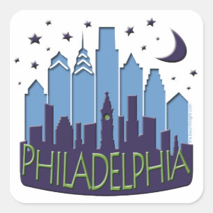 Phillyのスカイラインのメガカッコいい スクエアシール