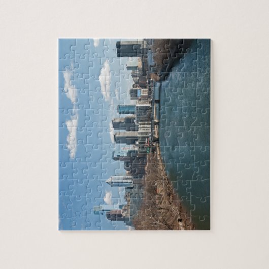 Phillyの冬 ジグソーパズル (縦)