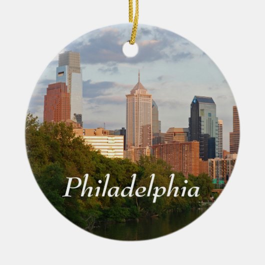 Phillyの夏 セラミックオーナメント (正面)