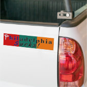 Phillyの最低 バンパーステッカー (トラック上)