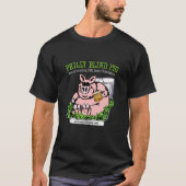 Phillyの盲目のブタBBQ Tシャツ (正面)