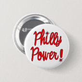 Philly力! Tシャツ、フード付きスウェットシャツ、野球のティー 缶バッジ (正面&裏面)