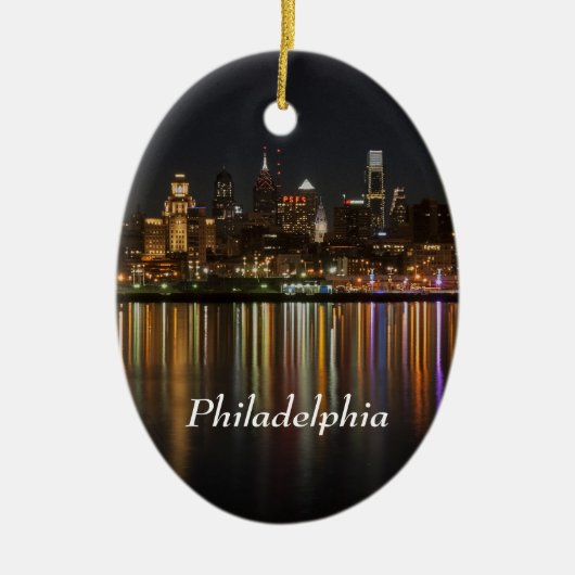 Philly夜 セラミックオーナメント (正面)
