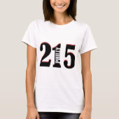 Philly 215 tシャツ (正面)