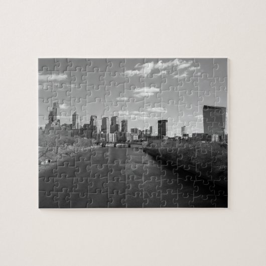 Philly b/w ジグソーパズル (横)