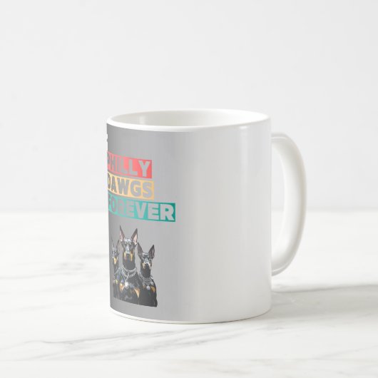 Philly Dawgs Forever Mug – Philly Pride Coffee コーヒーマグカップ (正面右)