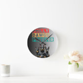 Philly Dawgs Forever Wall Clock – Philly Pride ラウンド壁時計 (ホーム)