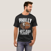 PHILLY GRIT AND FLIGHT -  PHILADELPHIA FOOTBALL Tシャツ (正面フル)