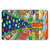 Philly Skyline 4 x 6フレキシブルマグネット マグネット (横)