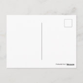 Philly Skyline - Cat on Fenceはがき ポストカード (裏面)