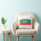 Philly Street Sign Pillow: For YOUR Address!  クッション (椅子)