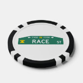 Philly Street Sign Poker Chip: For YOUR Address!  ポーカーチップ (シングル)