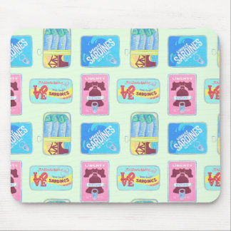 Philly Tin Fish Mousepad - Philadelphia Gift マウスパッド