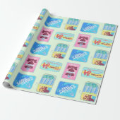 Philly Wrapping Paper - Philadelphia Gift Tin Fish ラッピングペーパー (アンロールド)