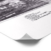 Philmont, NYパノラママップ – 1881 ポスター (角)