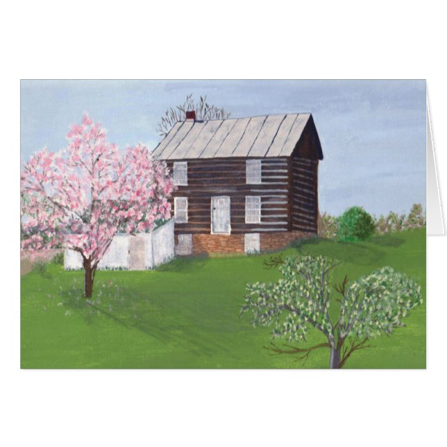 Philomontの丸太小屋 (正面横)